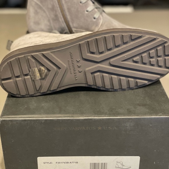 John Varvatos Brooklyn Lug Lace Boot 8.5/42.5 - Picture 2 of 5